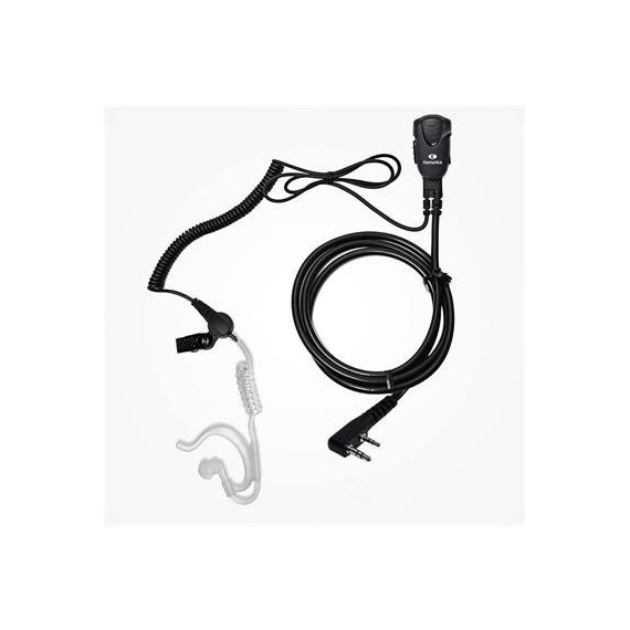 KOMUNICA Micro Auricular Pwr-tub-m Cable Rizado Transparente Tubo Acustico para Motorola T82