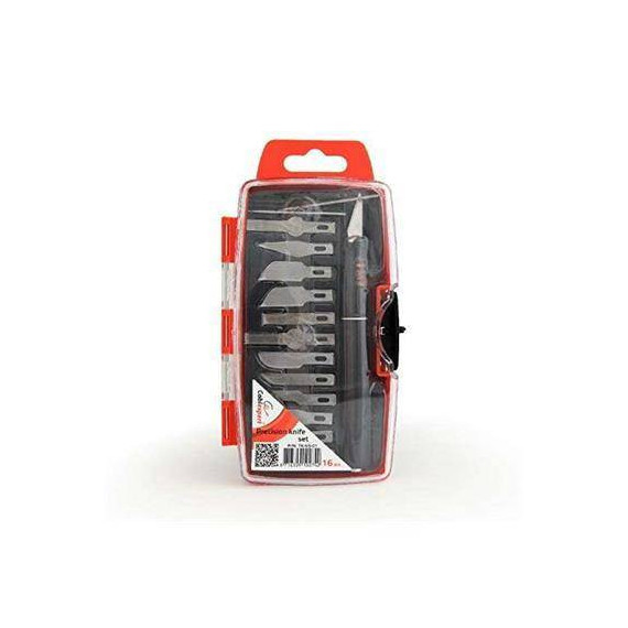 GEMBIRD Set de Cuchillas de Precision 16 Piezas TK-NS-01