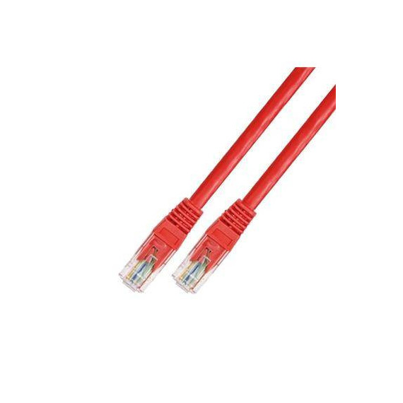 DCU Cable Red RJ45 Cat 5E 3MTRS Rojo 308803