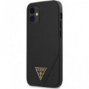 GUESS Funda Iphone 12 Mini Trasera Rigida V Stich Negro
