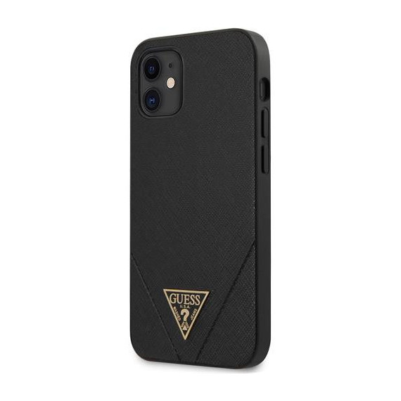 GUESS Funda Iphone 12 Mini Trasera Rigida V Stich Negro