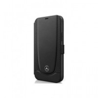 MERCEDES BENZ Funda Iphone 12 Mini Libro Negro Perforada