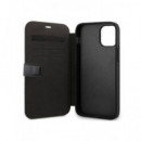 MERCEDES BENZ Funda Iphone 12 Mini Libro Negro Perforada