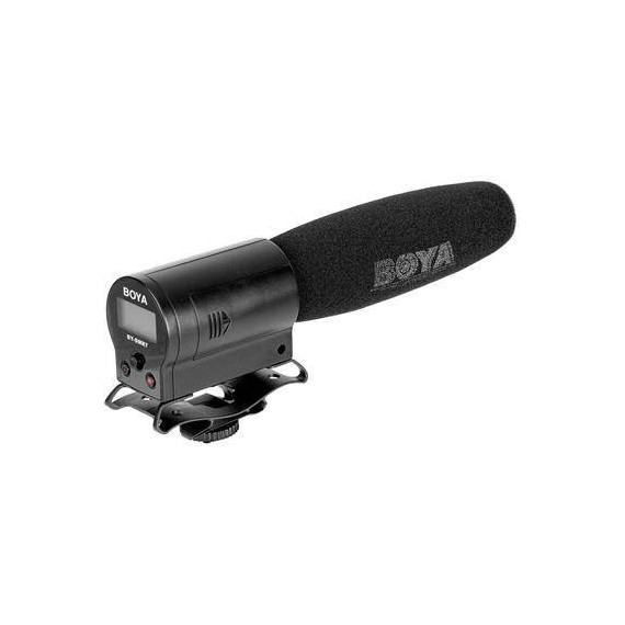 BOYA Microfono para Camaras con Ranura Tarjeta Sd hasta 32GB BY-DMR7
