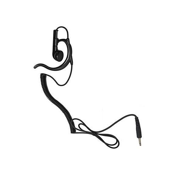 KOMUNICA Auricular Pwr-pro-au Negro Rizado Jack 3.5MM