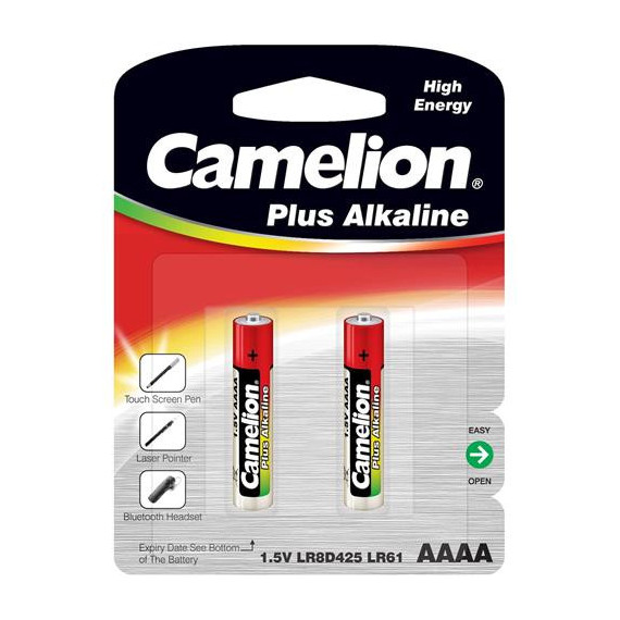 CAMELION PAL019 Pilas Aaaa Plus Alkalina 1.5V - LR8D425 Pack de 2
