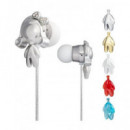 MONSTER Mini Auriculares Estereo Harajuku Space Age G