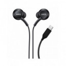 SAMSUNG Akg Auricular Estereo con Cable Tipo C Negro EO-IC100BBEGEU