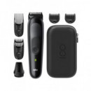 BRAUN Cortapelo + Afeitadora de Barba Styling Kit 5 E. Limitada 6 en 1 Lavable, Recargable MBMGK5
