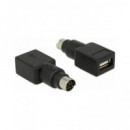 DELOCK Adaptador PS2/M a Usb/h 65898