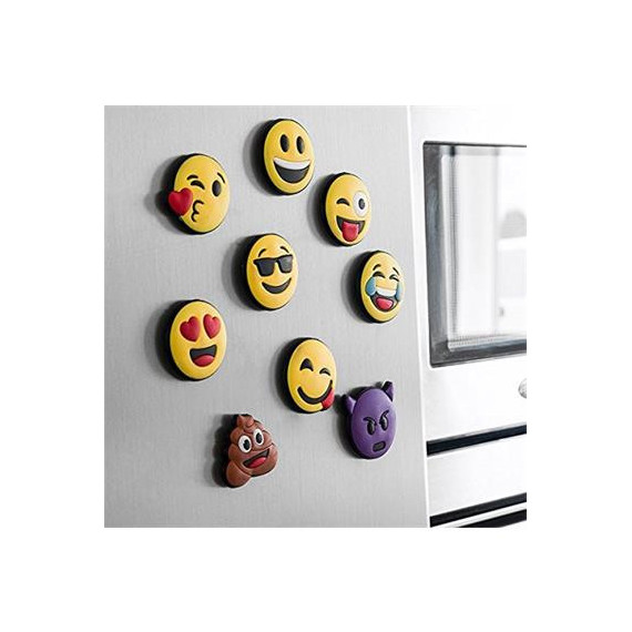 Iman de Goma con Emoticonos Surtidos  OUT OF THE BLUE
