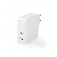 NEDIS Cargador de Red  72W 2XTIPO C WCPD65W110WT