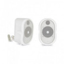 FONESTAR Pareja de Altavoces Amplificados AMBIENT-20BA Blanco 40W 20W Rms