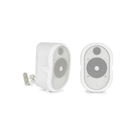 FONESTAR Pareja de Altavoces Amplificados AMBIENT-20BA Blanco 40W 20W Rms
