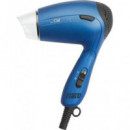 CLATRONIC Secador Pelo de Viaje Plegable Azul 1300W Htd 3429
