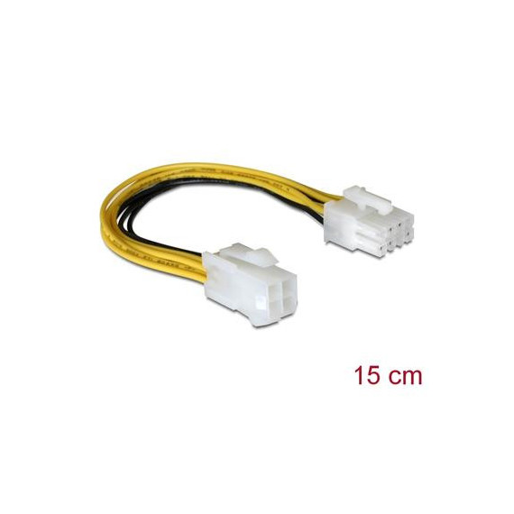 DELOCK Cable Alimentacion Eps 8 Pines a ATX/P4 4 Pines 82405