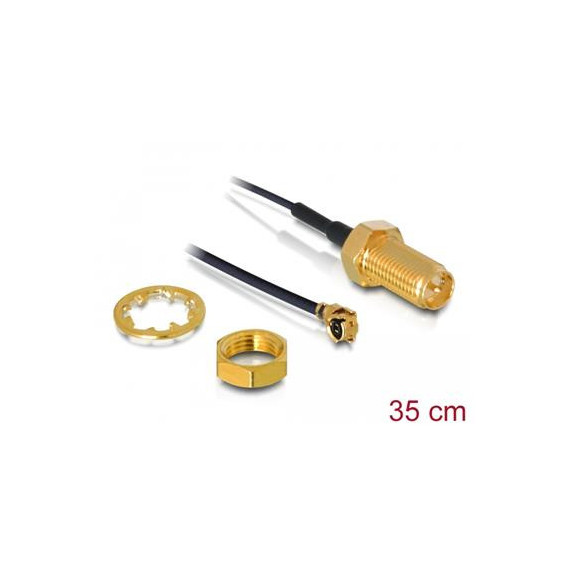 DELOCK Adaptador Rp Sma Jack a Mhf 88379