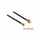 DELOCK Cable Antena Mhf 1.13 Impedancia 50OHM 50CMS 89651