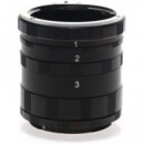 PHOTTIX Tubo Extension Canon 3 Anillas 9, 16, 30MM