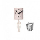 I-total XL0471 Reloj de Pared Lata de Sopa y Pescado  ITOTAL