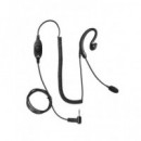 KOMUNICA Micro Auricular Ipo Boom Co Orejera Negra para Motorola T82 2.5MM PWR-MIC-1-TA288 Tipo Palo