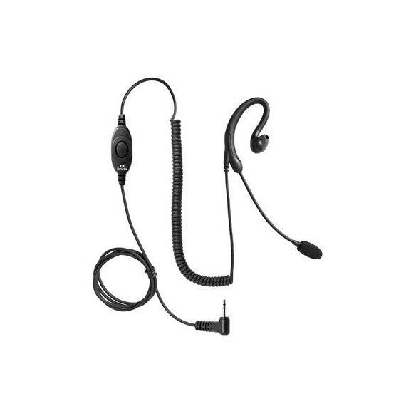 KOMUNICA Micro Auricular Ipo Boom Co Orejera Negra para Motorola T82 2.5MM PWR-MIC-1-TA288 Tipo Palo