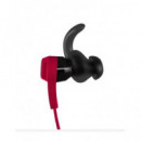 JBL Auricular de Cable con Microfono Synchros Reflect Rojo con Cable de Extension