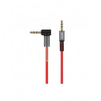 ACCETEL Câble audio Jack 3.5MM M/m Type L AU102 Noir