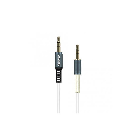 ACCETEL Cable Audio Jack 3.5MM M/m 1MTR AU115 Negro