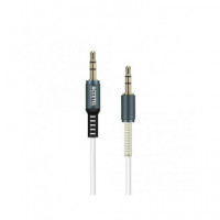 ACCETEL Câble audio Jack 3.5MM M/m 1MTR AU115 Noir