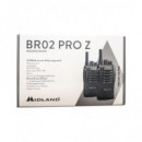 MIDLAND Pack 2 Unidades Walkies BR02 Pro Z 16 Canales 10KM Referencia  Ref AM4W