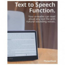 POCKETBOOK Libro Electronico Era 7" 16GB,BLUETOOTH,SMARTLIGHT,ALTAVOZ Plata