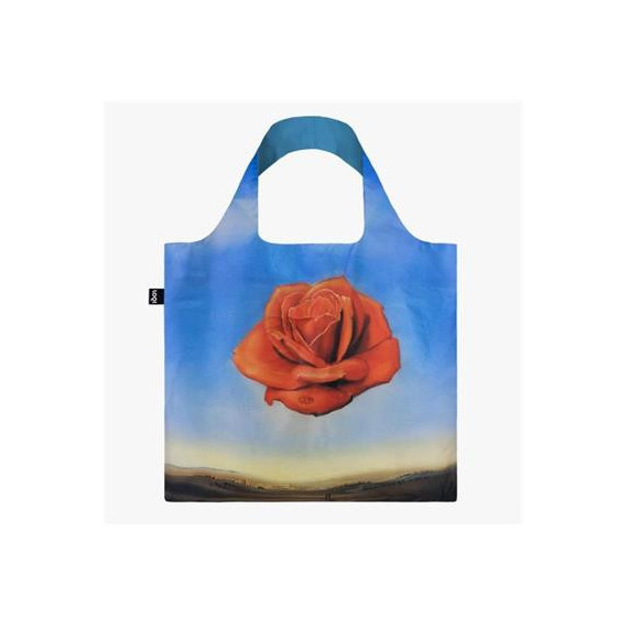 LOQI Sd.mr Bolsa Plegable Salvador Dali la Rosa Meditativa 50X42CMS/ hasta 20KG