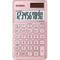 CASIO Calculadora Solar SL-1000SC Rosa