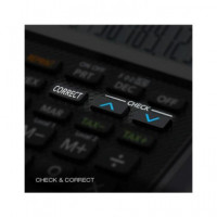 CASIO Calculadora Papel HR-8RCE 12 Digitos Conversion Euro