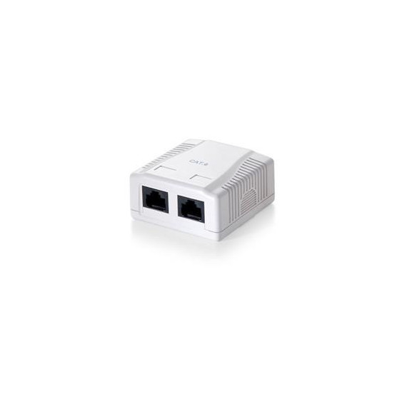 EQUIP Caja 2 Puertos RJ45 CAT6 para Superficie 235212