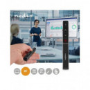 NEDIS Presentador Inalambrico USB con Puntero Laser Slim Negro