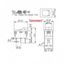 EUROCONNEX Interruptor On/off 250V 6A 3809