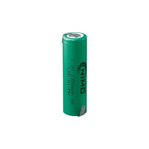 NIMO Pila Aa Soldar 1.2V 2300MAH Nimh Precargada BAT170 (individual)