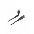 DCU Cable HDMI 360º 3MTRS Negro 391201