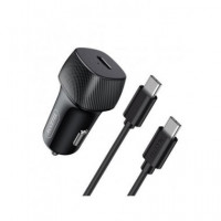 ACCETEL Chargeur de voiture Type C+ Câble USB C Pc 3A CC296