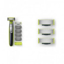 PHILIPS Depilador de Cuerpo QP2630 Oneblade 2 Laminas