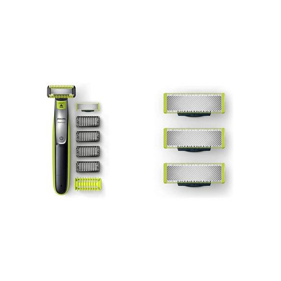 PHILIPS Depilador de Cuerpo QP2630 Oneblade 2 Laminas