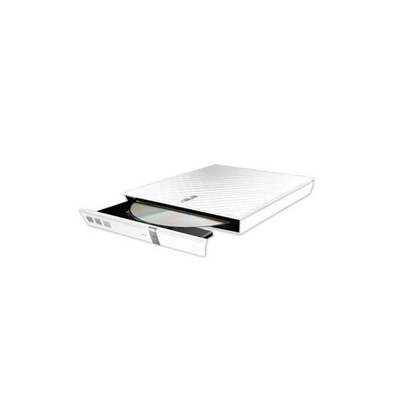 ASUS Grabadora SDRW-08D2S-U Dvd-rw Externa USB 2.0 Blanca