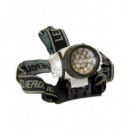 ARCAS Linterna de Cabeza 19 Led 60 Lumenes a Pilas LIN061