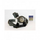 ARCAS Linterna de Cabeza 19 Led 60 Lumenes a Pilas LIN061