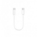 ACCETEL Cable Datos Tipo C M/M 60w 30Cms CU317 Blanco