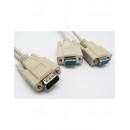 EUROCONNEX Cable Splitter Vga/m - 2XVGA/H 1.8MTRS 3395