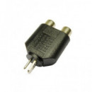 EUROCONNEX Adaptador 2P Din Macho a 2X Rca/h 3085