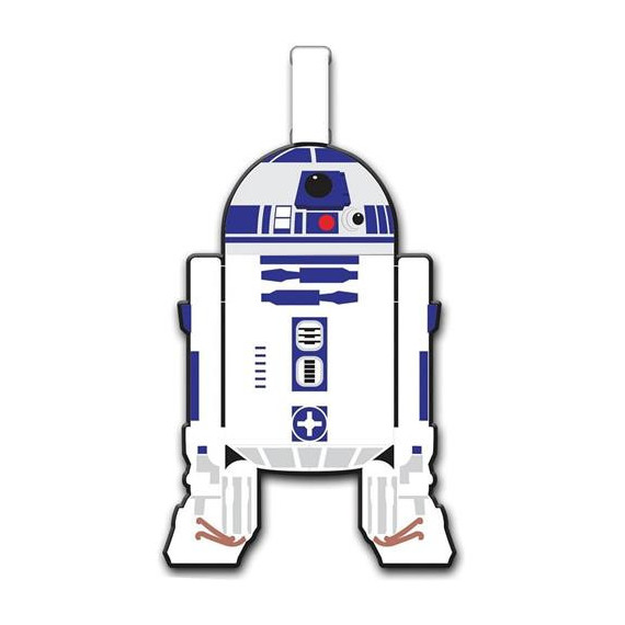 Star Wars Tag Etiqueta para Maleta Diseño R2D2  DISNEY